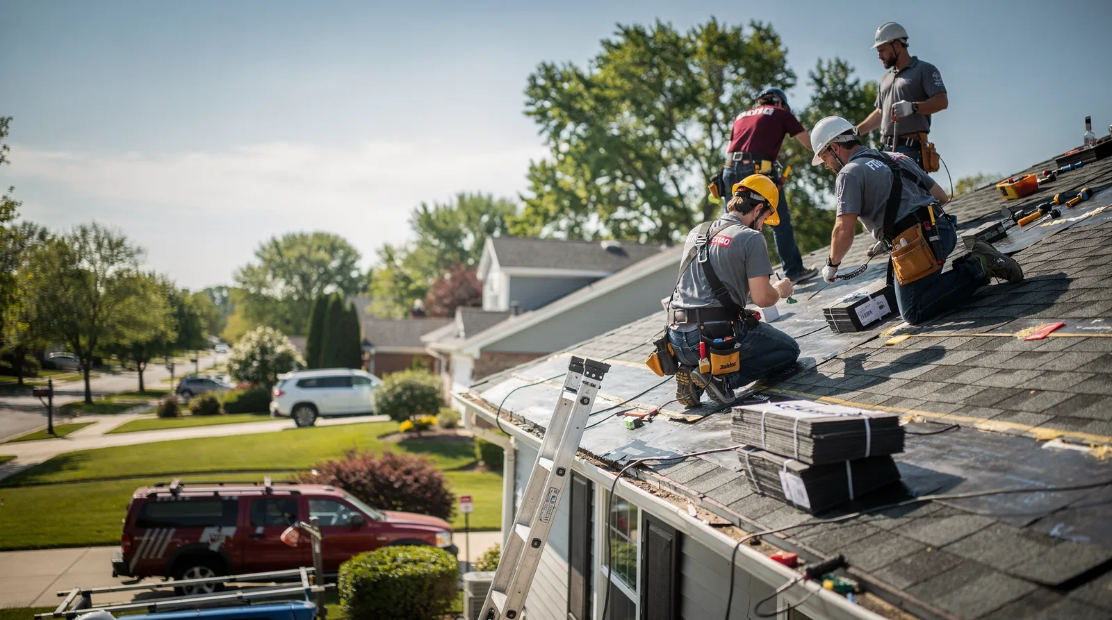 Roof Repair in Dunfermline, IL around you